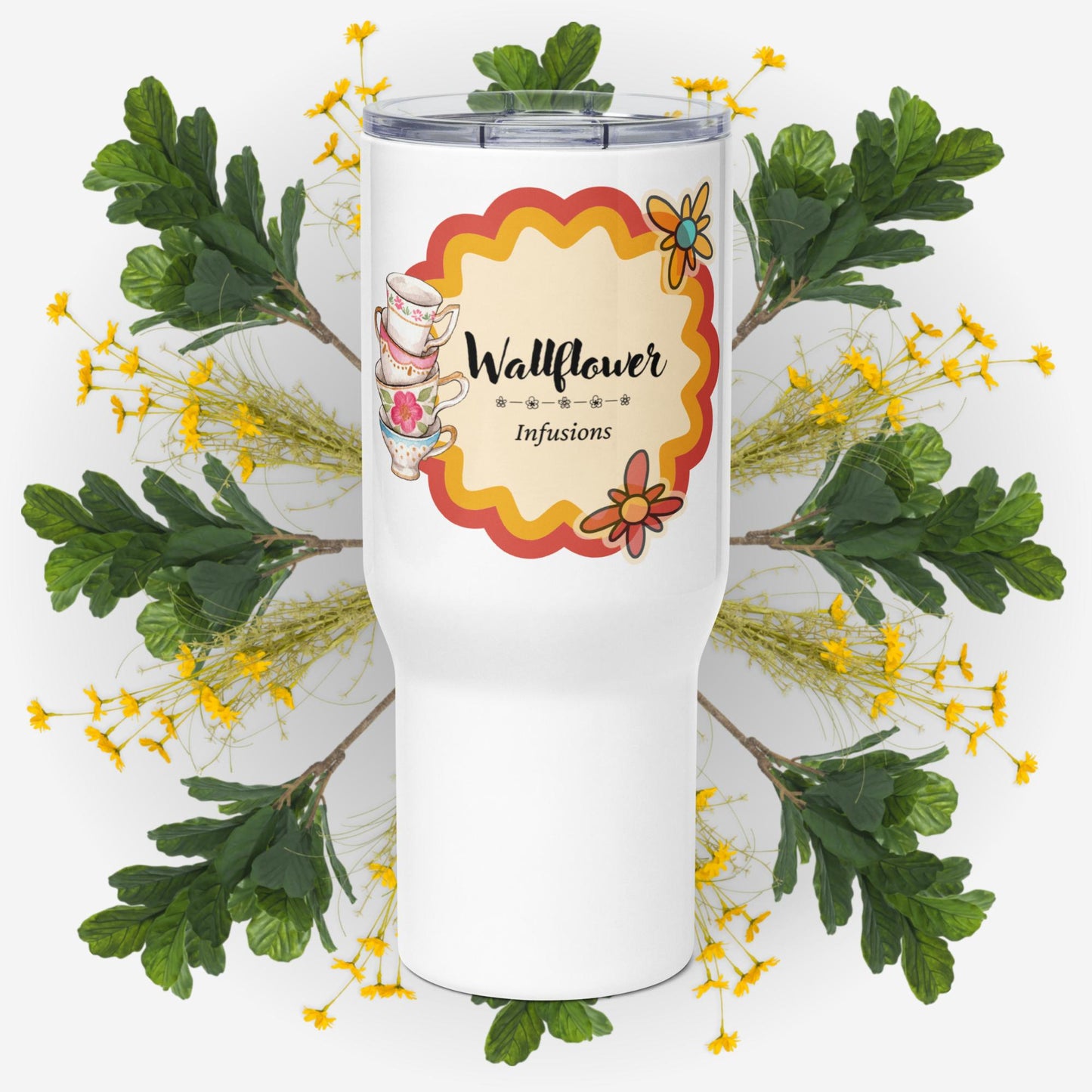 Wallflower Infusions Travel Mug w/ Handle
